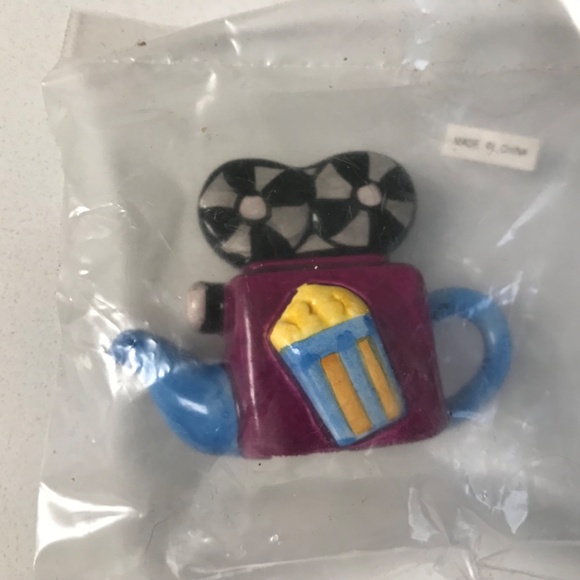 Vintage 1999 Red Rose Lot of 3 Teapot Centuries Invention Series Figurines NIP - Picture 8 of 8